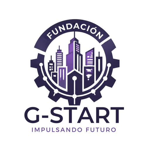 Logo oficial de la Fundación G-START